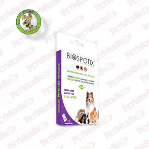 Biogance Biospotix Dog Spot on L - biljna ampula protiv buva i krpelja za pse velikih rasa - 3x1ml