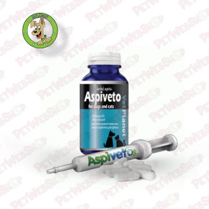VetPlanet Pharm Aspiveto - gel za pse - za upotrebu kod akutnih i hroničnih bolova, povišene temperature itd - 20ml i 100ml D...