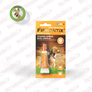 Fiprontix SpotOn - ampule protiv buva i krpelja za srednje pse 10-20kg - blister pakovanje - 2ml Ampule