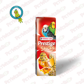 Versele Laga 2 Sticks Budgies - Honey - poslastica za tigrice sa medom - 60g Hrana i poslastice za male papagaje
