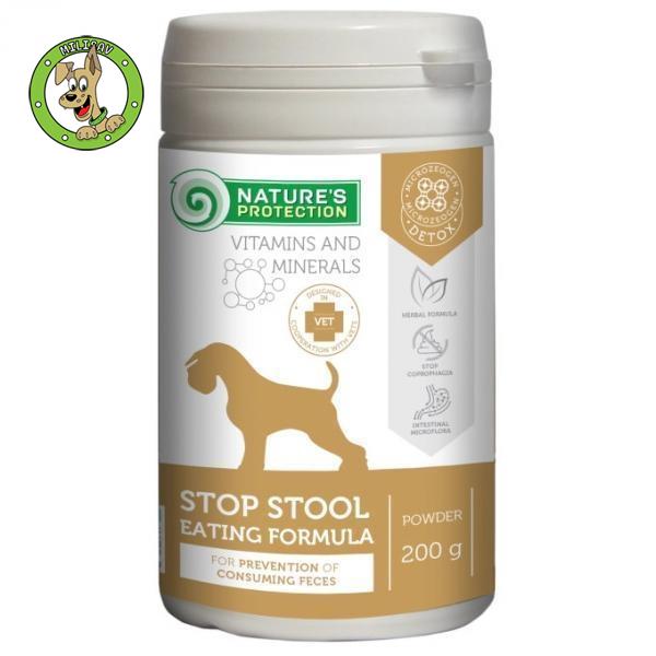 Nature's Protection Stop Eating Formula - suplement za pse za sprečavanje jedenja fecesa - 200g