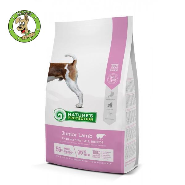 Nature's Protection Junior Lamb  All Breed Dog - hrana za štence svih rasa - 2kg