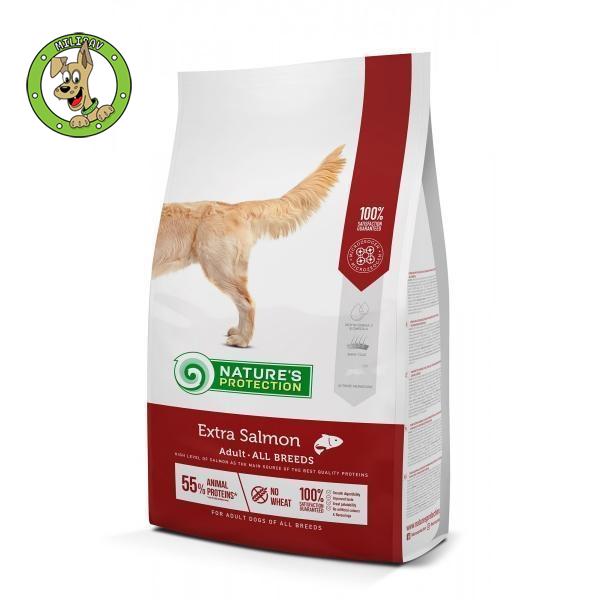 Nature's Protection Adult All Breed Extra Salmon - hrana za odrasle pse svih rasa - 2kg