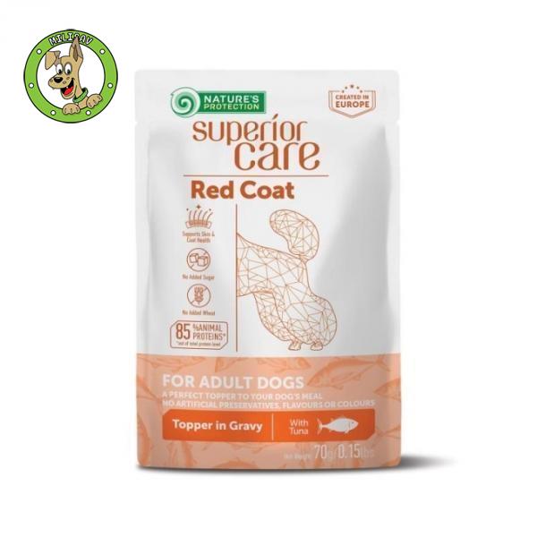 Nature's Protection Adult All Breed Red Coat Tuna - hrana za odrasle pse svih rasa rođe boje dlake - 70g