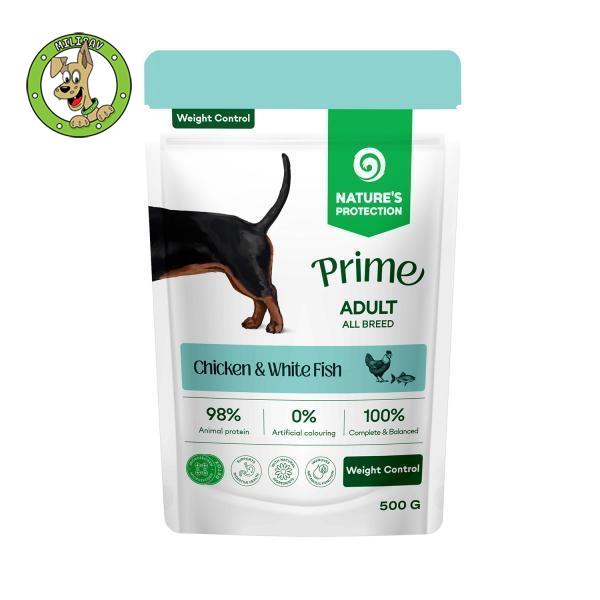 Nature's Protection Adult Weight Control Chicken&White Fish - hrana za odrasle pse svih rasa - 85g