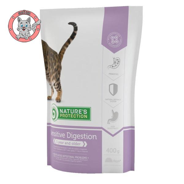 Nature's Protection Sensitive Digestion - hrana za odrasle mačke sa osetljivm stomakom - 400g