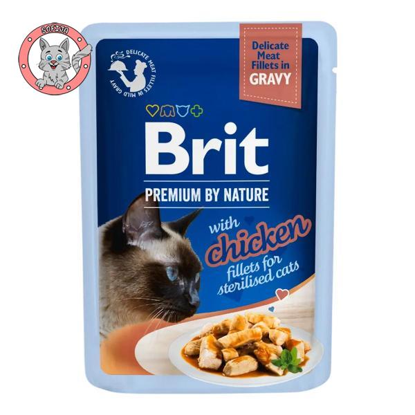 Cat Delicate Fillets in Gravy Chicken for Sterilised