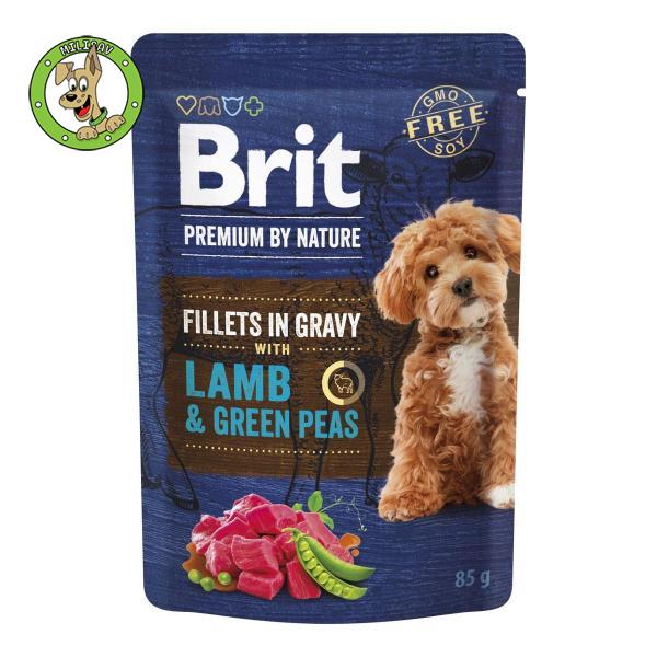 Dog Fillets in Gravy Lamb & Green Peas