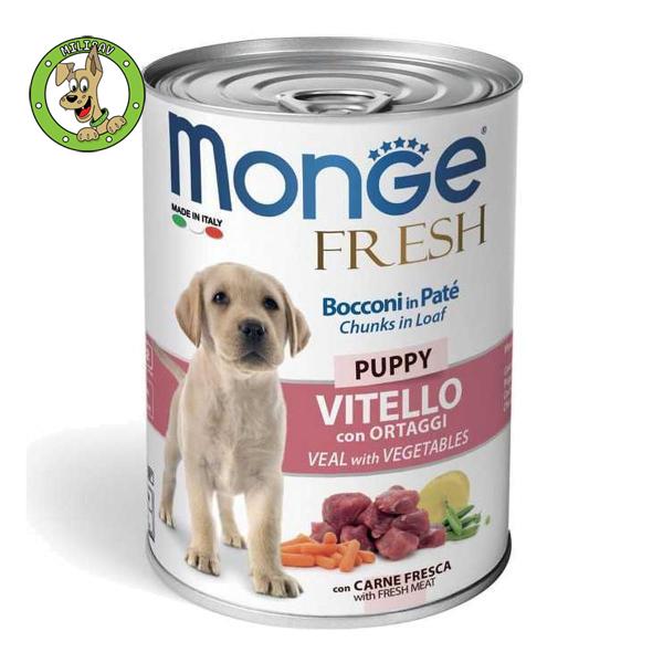Fresh Puppy Veal & Vegetables