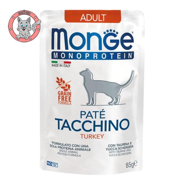 Monoprotein Cat Paté Adult Turkey