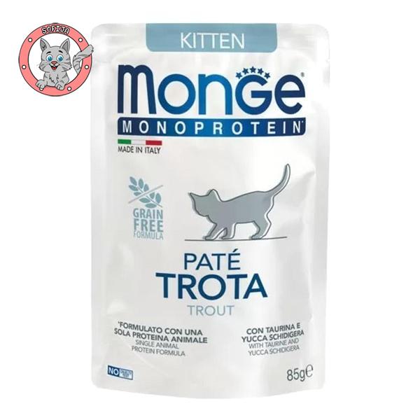 Monoprotein Cat Paté Kitten Trout