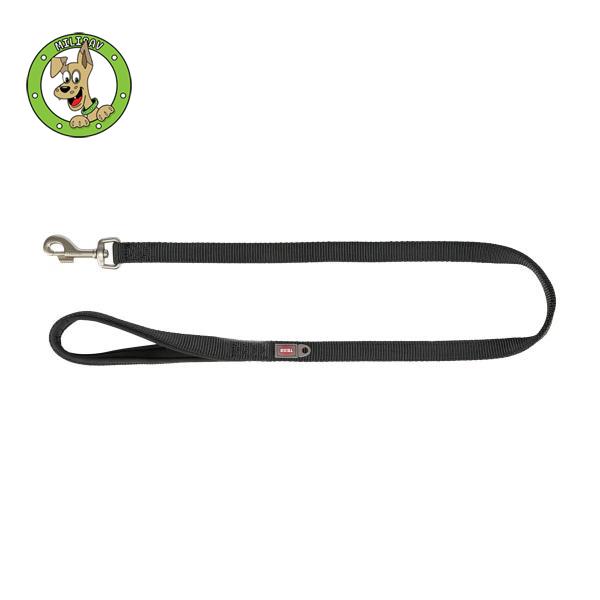 Premium povodac za pse – XS–S, 1,20 m/15 mm, crna boja