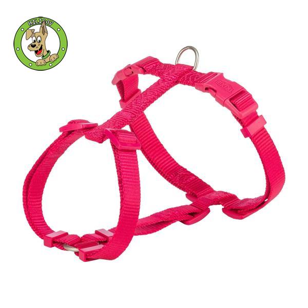 Premium H am za pse – S–M, 42–60 cm/15 mm, roze (fuksija) boja