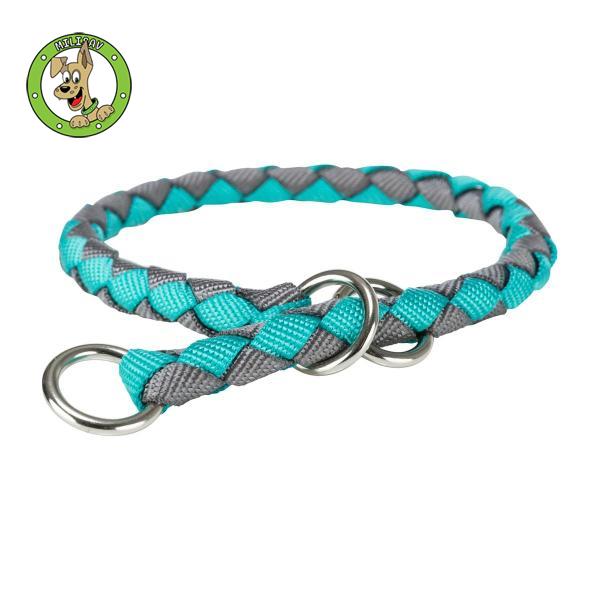 Cavo poludavilica za pse – M, 39–45 cm/12 mm, ocean plava/grafitna boja