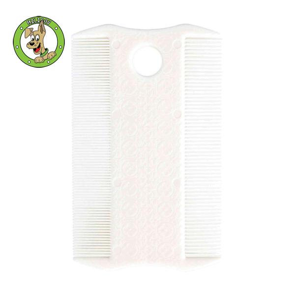 Dvostrani plastični češalj za buve – 9 cm