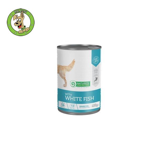 Nature's Protection Adult White Fish Sensitive Digestion - hrana za odrasle pse sa osetljivim stomakom- 400g