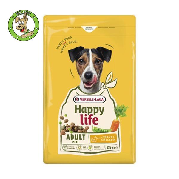 Happy Life Mini Adult Chicken - hrana za odrasle pse malih rasa - 2,5kg