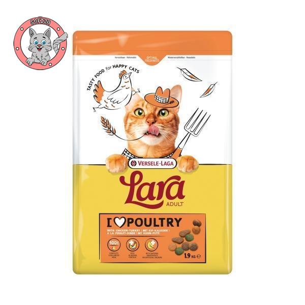 Lara Adult Turkey-Chicken - hrana za odrasle mačke - 1,9kg