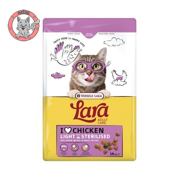 Lara Adult Light Sterilized - hrana za odrasle sterlisane mačke - 1,9kg