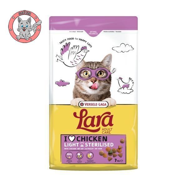 Lara Adult Light Sterilized - hrana za odrasle sterlisane mačke - 7kg