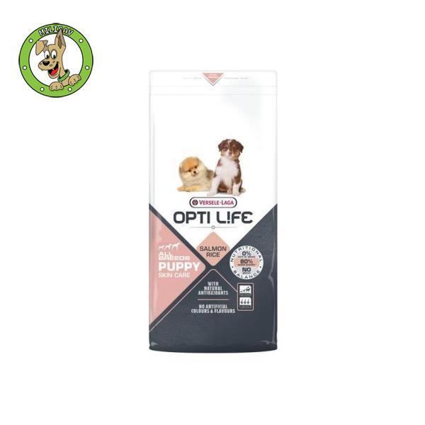 Opti Life Puppy Skin Care All Breeds - hrana za štence svih rasa - 12,5kg