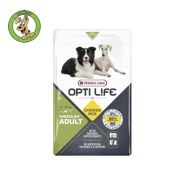 Opti Life Adult Medium - hrana za odrasle pse srednjih rasa - 2,5kg