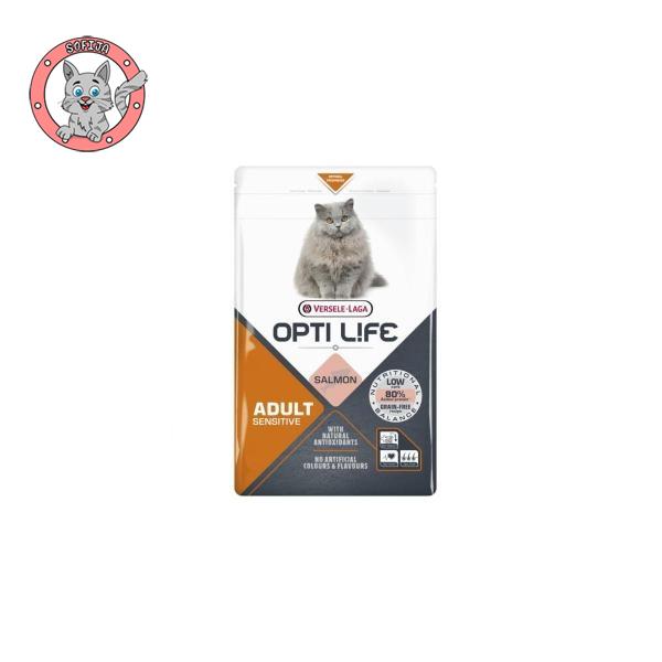 Opti Life Cat Adult Sensitive - hrana za odrasle osetljive mačke - 1kg