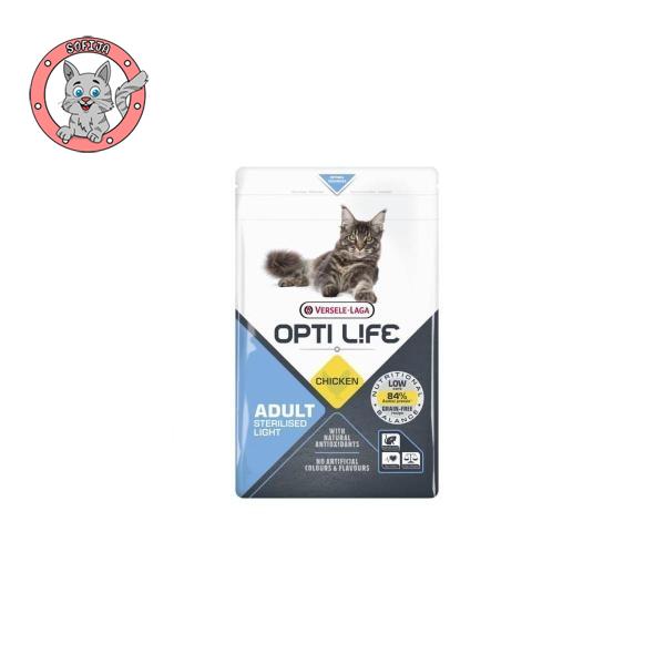 Opti Life Cat Adult Sterilised/Light Chicken - hrana za odrasle sterilisane mačke - 1kg