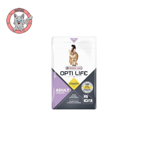 Opti Life Cat Adult Urinary Chicken - hrana za odrasle mačke za pofršku urinarnom traktu - 1kg