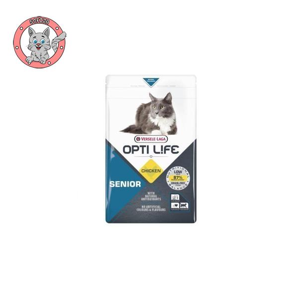 Opti Life Cat Senior Chicken - hrana za starije mačke - 1kg