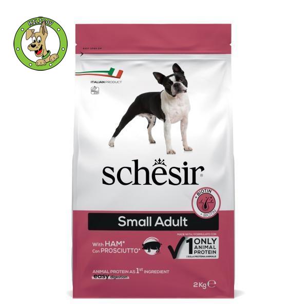 Schesir Dry Small Dog Šunka - hrana za odrasle pse malih rasa - 2kg