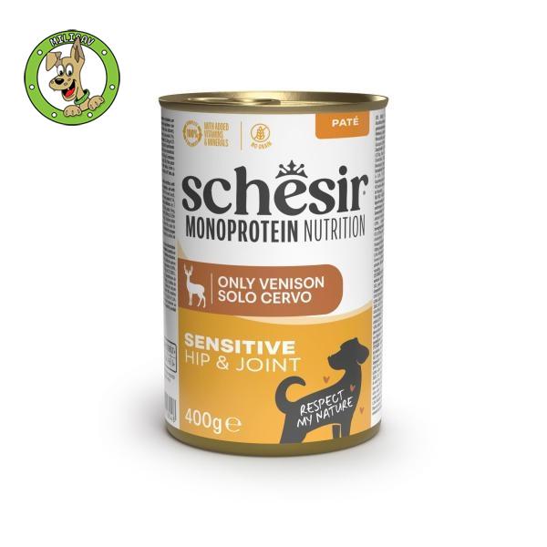 Schesir Monoprotein Adult Hip & Joint Venison - hrana za odrasle pse - 400g