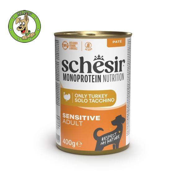 Schesir Monoprotein Adult Turkey - hrana za odrasle pse - 400g