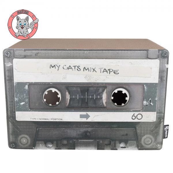 District 70 grebalica-kućica za mačke MIXTAPE - 54x31x35cm