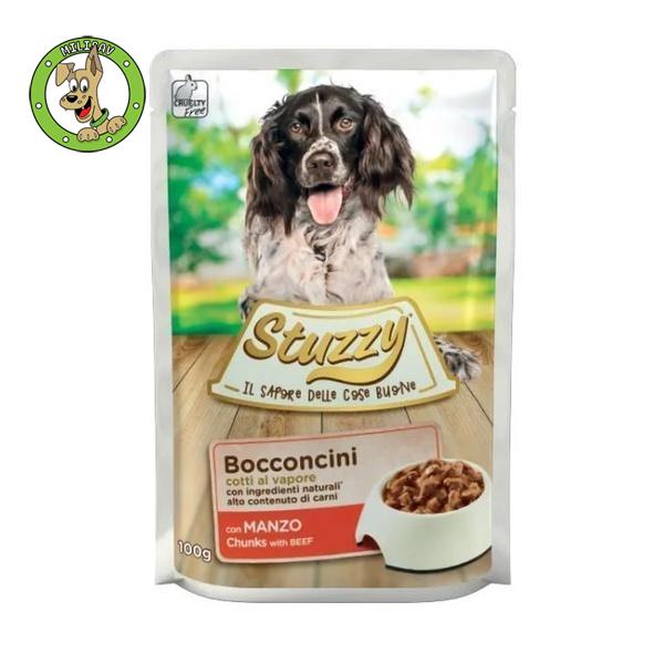 Stuzzy Chunks preliv - komadići govedine - hrana za odrasle pse - 100g