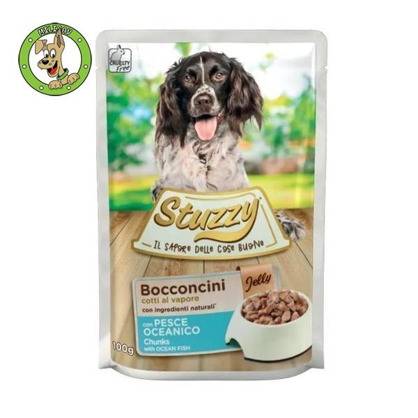 Stuzzy Chunks preliv - komadići ribe iz okeana - hrana za odrasle pse - 100g 