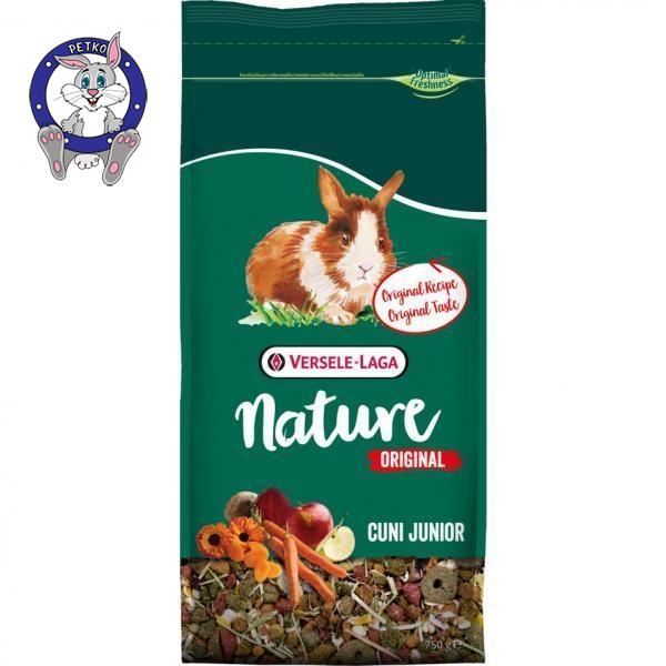 Versele Laga Cuni Junior Nature Original - hrana za mlade patuljaste kuniće - 750g