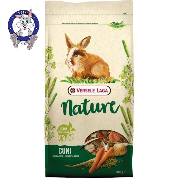 Versele Laga Cuni Nature - hrana za kuniće i patuljaste zećeve - 700g