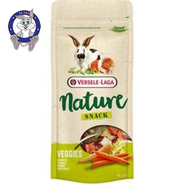 Versele Laga Snack Nature Veggies - poslastice za zečeve - 85g
