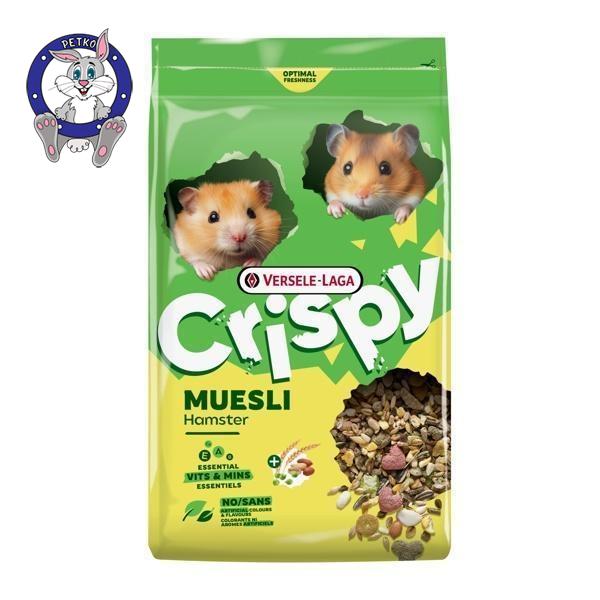 Versele Laga Crispy muesli Hamster&Co - hrana za hrčke - 400g