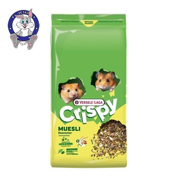 Versele Laga Crispy muesli Hamster&Co - hrana za hrčke - 9kg