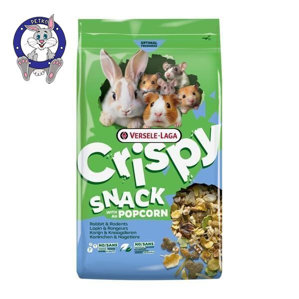 Versele Laga Crispy Snacks Popcorn - poslastica za zečeve i ostale male životinje - 550g