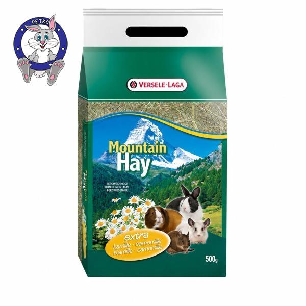Versele Laga Mountin Hay Camomille - planinsko seno sa kamilicom za male životinje - 500g