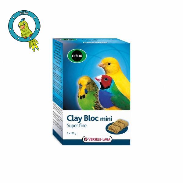 Versele Laga Orlux Clay Bloc Mini - poslastice za male papagaje - 3x180g - 540g