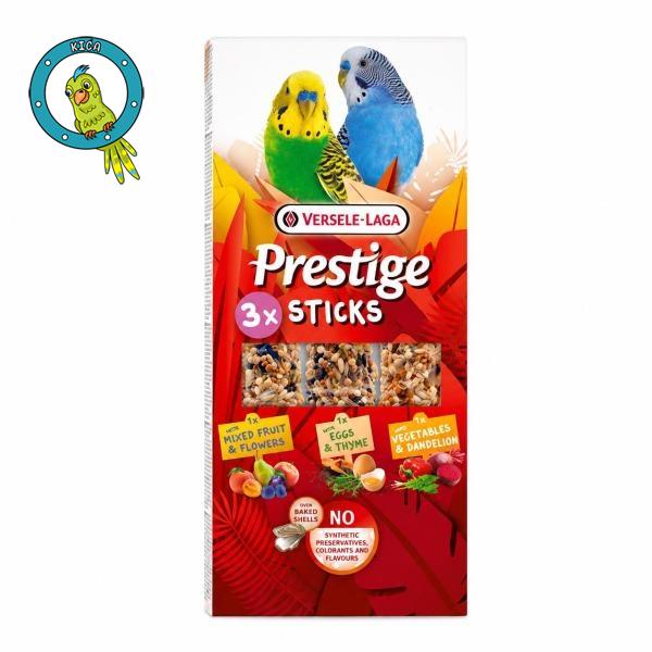 Versele Laga 3 sticks Sticks Small Parakeets Triple Variety - 3 ukusa - poslastice za male papagaje - 90g