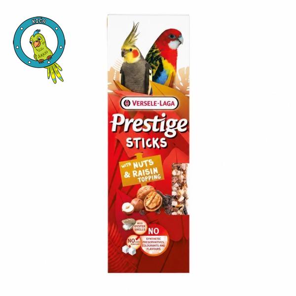 Versele Laga 2 sticks Big Parakeets Nuts&Raisin Topping - posloastice za srednje papagaje - 140g
