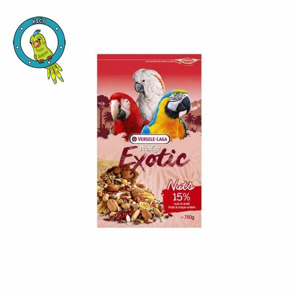 Versele Laga Prestige Exotic Nut Mix - poslastica za velike papagaje - 750g