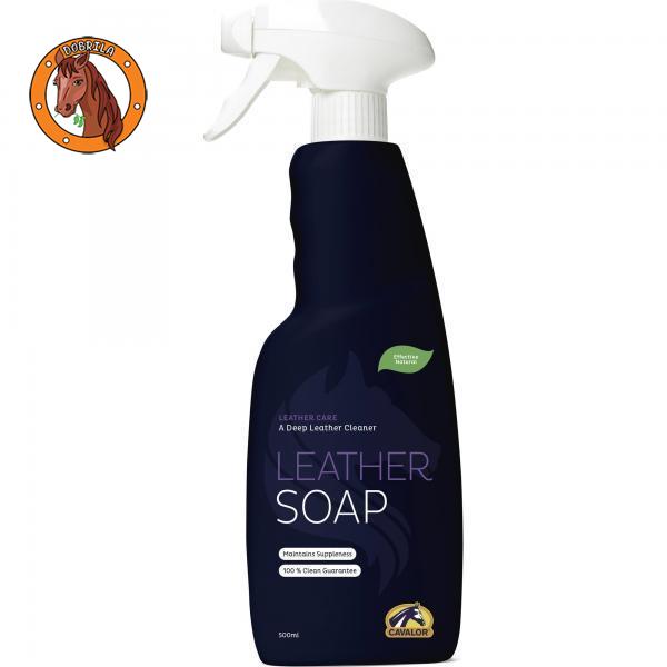 Cavalor Leather Soap - sapun za negu kožnih predmeta koji se koriste u radu sa konjima - 500ml
