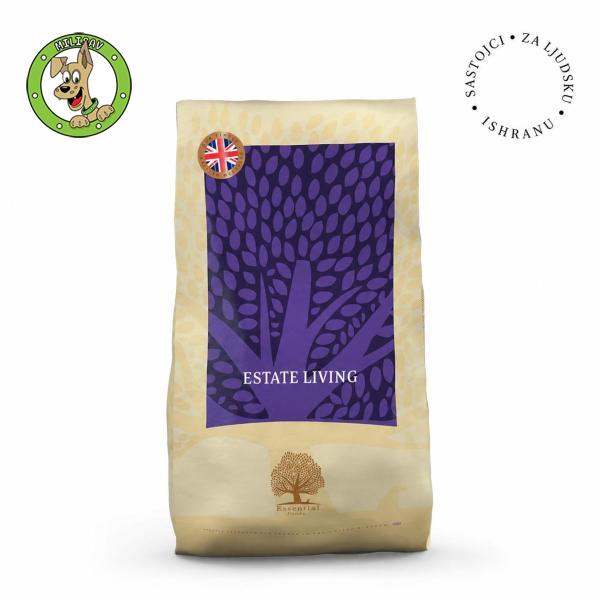 Essential British Heritage Small Breeds Estate Living - hrana za odrasle pse malih rasa - 10kg