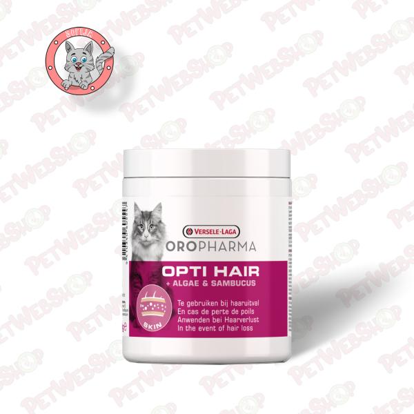 oropharma-opti-hair-dijetetski-suplement-koji-pomaze-u-sprecavanju-opadanja-dlake-kod-macaka-130g
